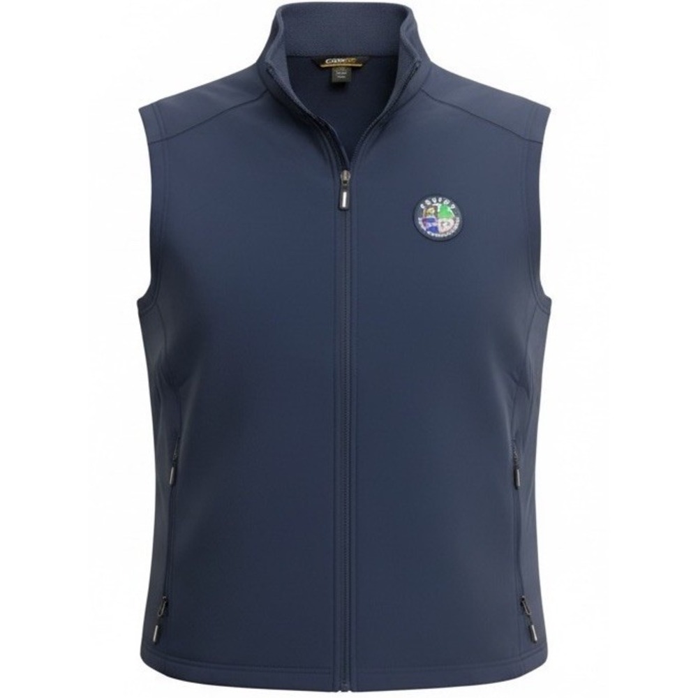 New England Sports Vest Mens Large Navy Blue Zip Up Boston Bruins Celtics Fenway